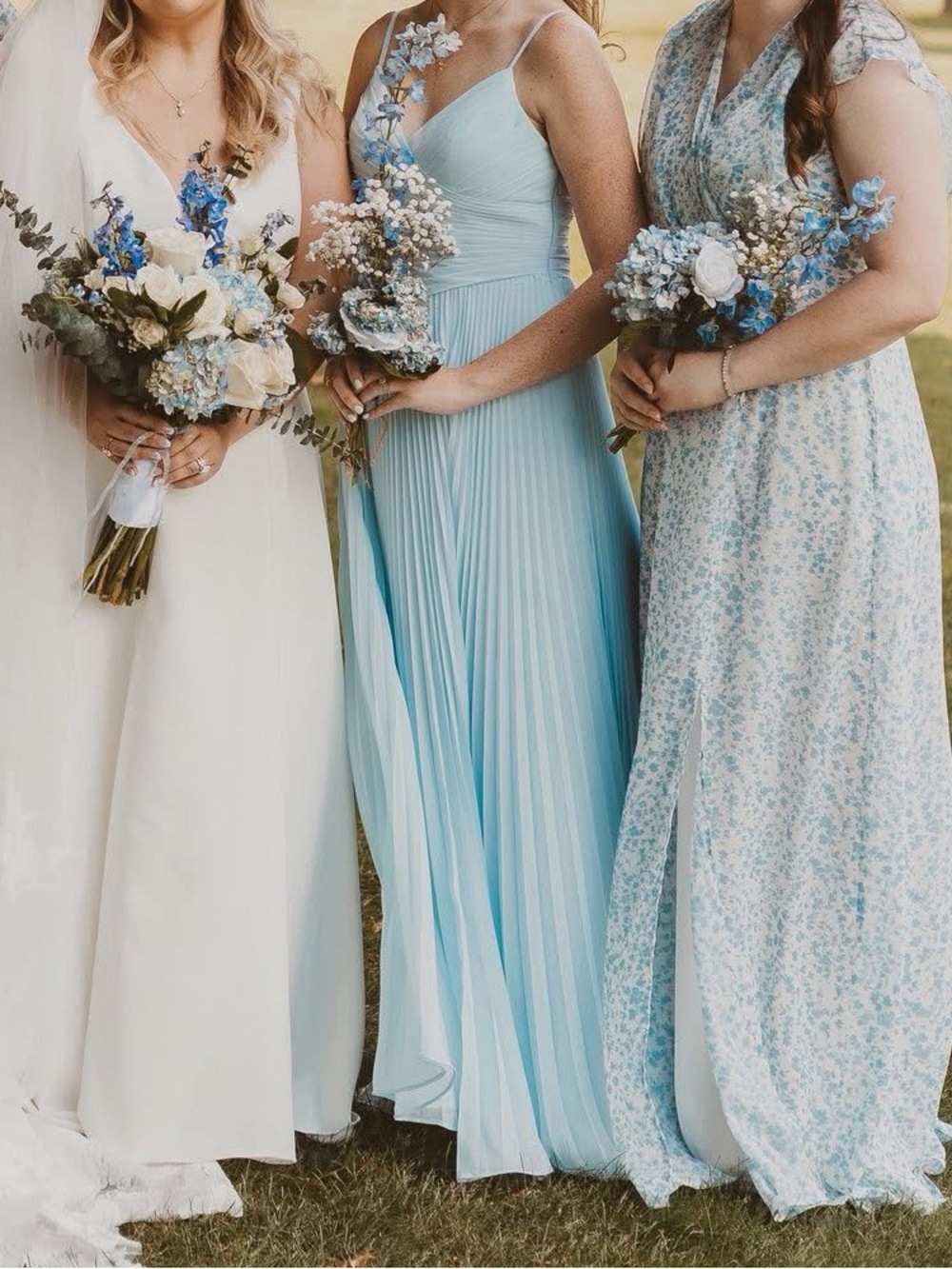 Azazie Vini Bridesmaid Dress in Sky Blue - Picture 8 of 8